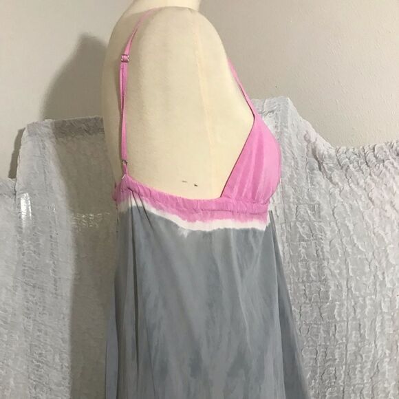 Gypsy 05  100% Silk Tie Dye Maxi Dress  Size XS - Picture 5 of 14